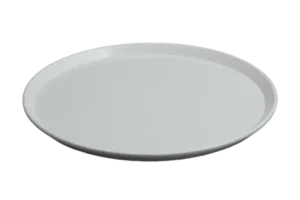 Round Plate 31 White Melamine***102312