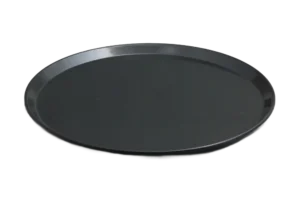 Round Plate 31 Black Melamine***102312B