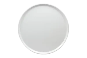 Round Plate 40 White Melamine***102316