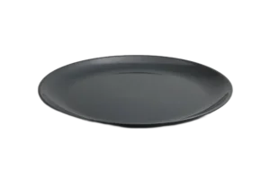 Round Tray 35 Cm Black Melamine***109714B
