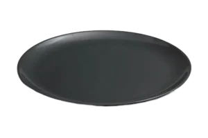 Round Tray 40 Cm Black Melamine***109716B