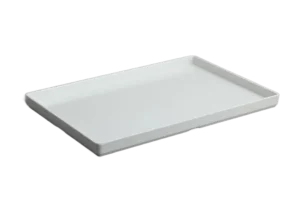 White Melamine Room Tray 34X22X2***111513