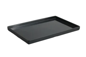Tray For The Room 34X22X2 Black Melamine***111513B