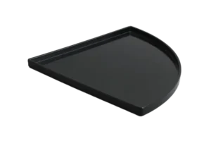 Corner Bathtub Tray 1.5X29X40 Black Melamine***112016B