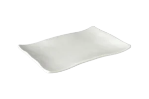 Camoma Corrugated Plate 33.7X23.1X2.4 White Melamine***112713