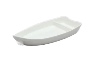Kamoma Boat Plate 14.1X30.2 White Melamine***113312