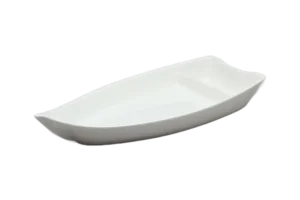 Kamoma Boat Plate 17.6X39.3 White Melamine***113316