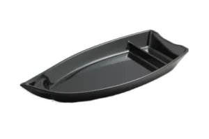 Kamoma Boat Plate 17.6X39.3 Black Melamine***113316B
