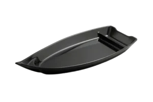 Kamoma Boat Plate 23.2X51 Black Melamine***113320B