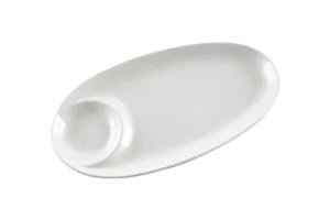 Poppy Dessert Plate 30.5 Cm White Melamine***115012