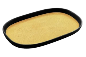 Gastronom Tray 1/3-20 Capsule Mustard/Black Melamine***116713B26