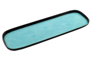 Gastronom Tray 2/4-20 Capsule Light Blue/Black Melamine***116724B25