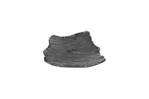 Tokyo Plate 30X23.2X5.6 Cm Skoura Melamine Black***118412B