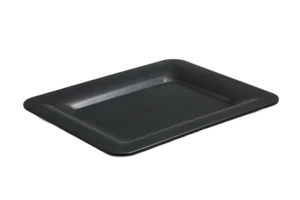 Globe Tray Size 1/2 Gn Black Melamine***120513B
