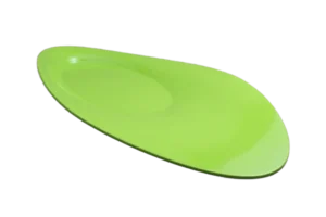 Oval Serving Plate Mandy 53X27X4.5 Green Melamine***124521G