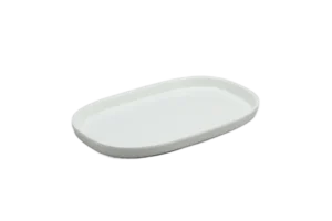 Gastronomy Tray 1/4-20 White Melamine Capsule***1420L