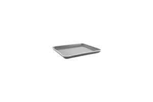 Gastronomy Tray 1/2, Enamel-Like, Gray, White Stripe***2214122