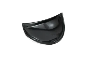 Iris Plate 19.4X20.3X7.8 Black Melamine***221808B