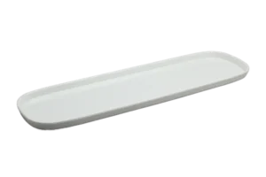 Gastronom Tray 2/4-20 White Melamine Capsule***2420L
