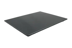 1/2 Gastronom Plate, Raised, Black Melamine***3226Fb