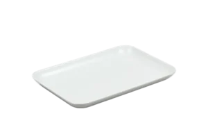 Amy Tray 14X21 Cm White Melamine***404008
