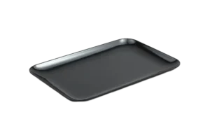 Amy Tray 20X29 Cm Black Melamine***404011B