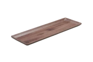 Wood-Like Tray 30X10 Melamine***407312Er