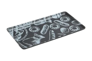 Tray 1/3 Height 1.8 Baker Black Drawings***407813B17