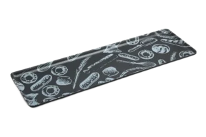 Tray 2/4 Height 1.8 Baker Black Drawings***407824B17