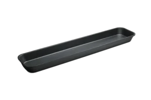 صينية عميقة 76×16×5 سم، ميلامين أسود للسوق ***408230B