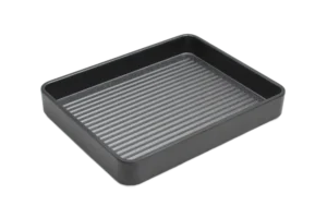 Rectangular Plate 26X20.5 Black Zen***408710B