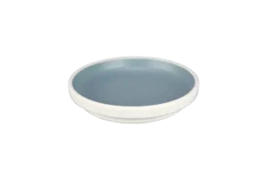 Taiji Round Tray 15.2 Cm Melamine Blue And White***412006Ibl