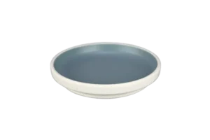 Taiji Round Tray 19 Cm Melamine Blue And White***412008Ibl