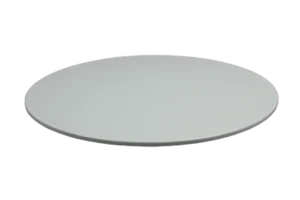 Round Plate 33 Cm, Raised, White Melamine***416813