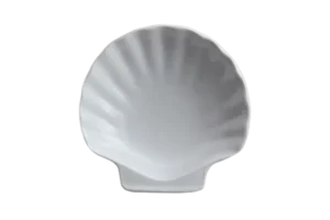 Small Seashell 10 Cm White Melamine***503804