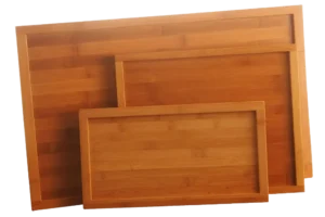 Lid/Tray 1/1 Bamboo Wood***Bc11