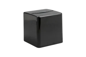 Tall Black Tissue Holder***111405B
