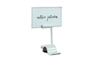 مشبك ملصق متوسط أبيض ***Pltc4