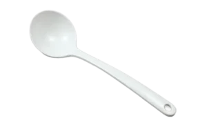 Round Ladle 30*9 White Melamine***510712
