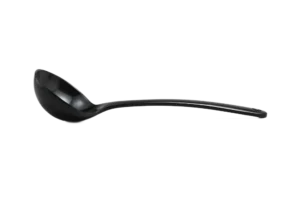 Round Ladle 30*9 Black Melamine***510712B