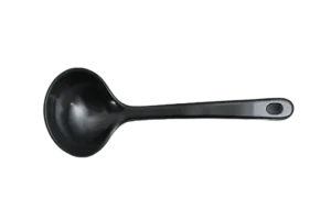 Small Ladle 6.5X17.5 Black Melamine***511407B