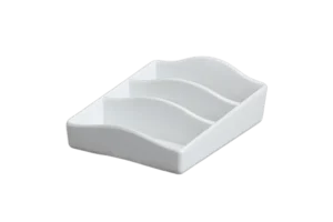 حامل لخدمة الروم 5X10X14 ميلامين أبيض ***505806