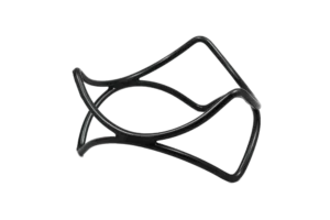 حامل مموج مكسو 16×8 أسود***920603B