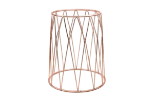 حامل مخروطي نحاسي دائري، ارتفاع 30 سم ***920912Rc