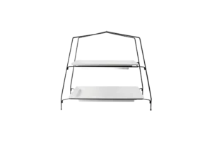 2-Tier Stand For Trays 100120 And 100122 (Excluding Trays)***S034