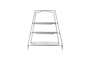 3-Tier Stand For Trays 100120 And 100122 (Excluding Trays)***S035
