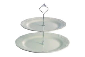 Yarokshir 2-Tier Stand, White Melamine***St21