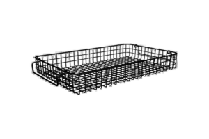 سلة شبكية حديدية 1/1 قطر 8 سم أسود ***960103B