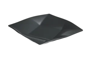 طبق تقديم ماسي 26.5 سم ميلامين أسود ***100511B