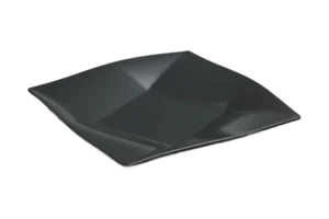 طبق تقديم ماسي 30.5 سم ميلامين أسود ***100512B